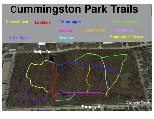 Cummingston Park Trails Nov 9 2018